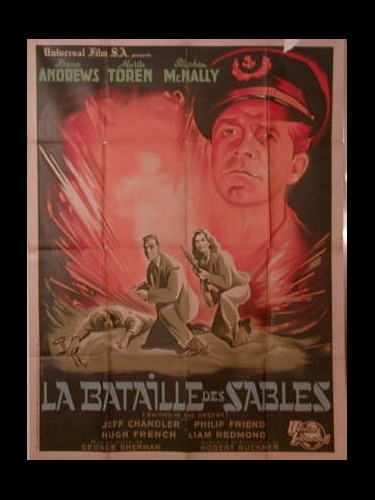 Affiche du film LE BATAILLON DES SABLES