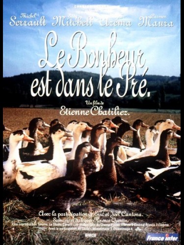 Affiche du film LE BONHEUR EST DANS LE PRE