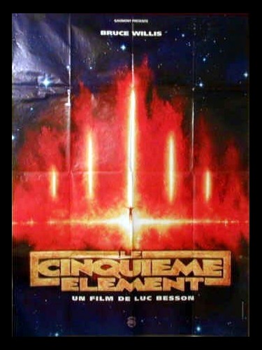 Affiche du film LE CINQUIEME ELEMENT (PREVENTIVE 2)