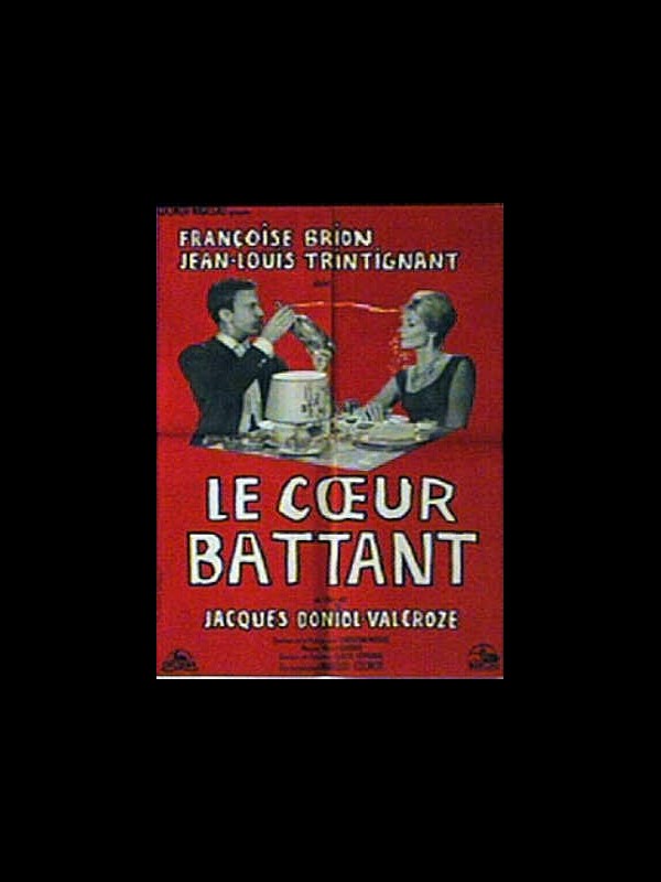 Affiche du film LE CŒUR BATTANT
