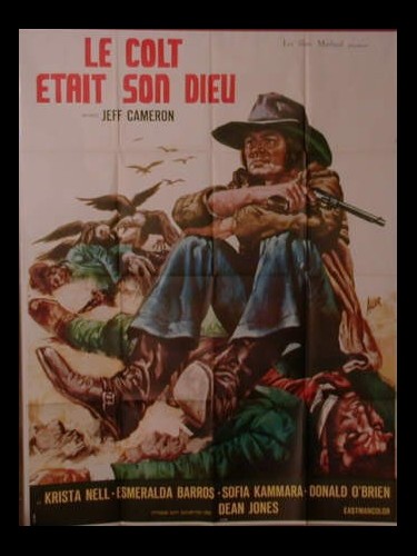 Affiche du film LE COLT ETAIT SON DIEU