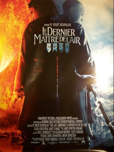 Affiche du film LE DERNIER MAITRE DE L'AIR -TEASER B-