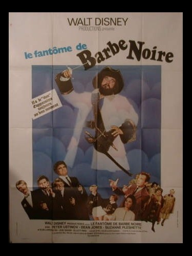 Affiche du film LE FANTOME DE BARBE NOIRE