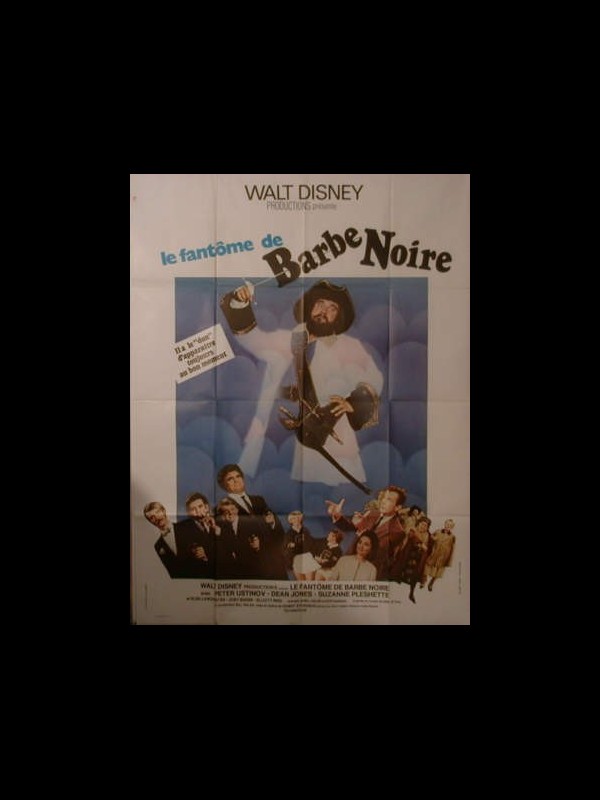 Affiche du film LE FANTOME DE BARBE NOIRE