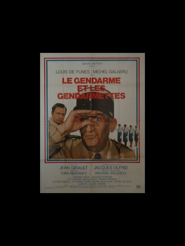 Affiche du film LE GENDARME ET LES GENDARMETTES