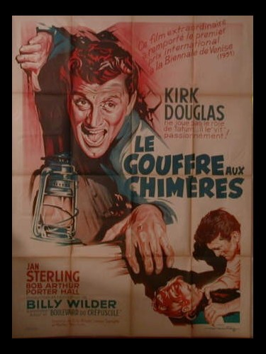 Affiche du film LE GOUFFRE AUX CHIMERES