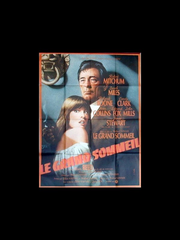 Affiche du film LE GRAND SOMMEIL - Titre original THE BIG SLEEP