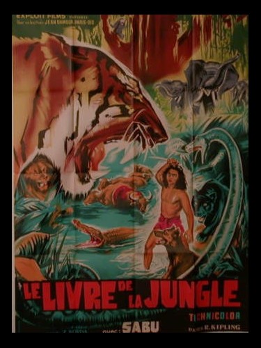 Affiche du film LE LIVRE DE LA JUNGLE