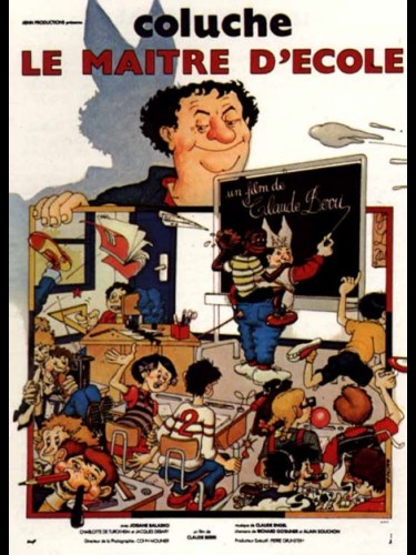 Affiche du film LE MAITRE D'ECOLE
