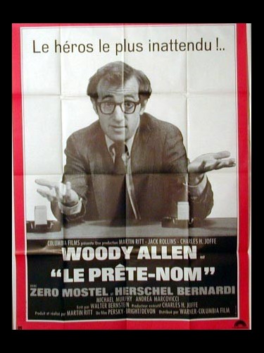 Affiche du film LE PRETE-NOM - Titre original : THE FRONT