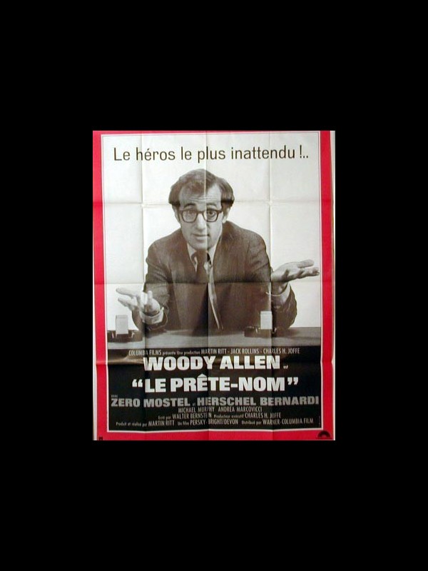 Affiche du film LE PRETE-NOM - Titre original : THE FRONT