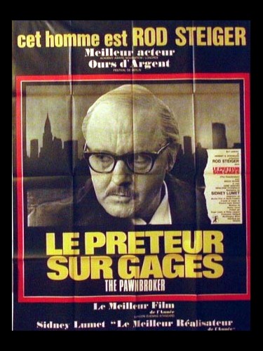 Affiche du film LE PRETEUR SUR GAGES - THE PAWNBROKER