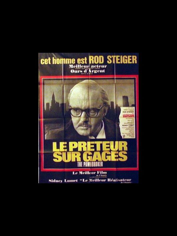 Affiche du film LE PRETEUR SUR GAGES - THE PAWNBROKER