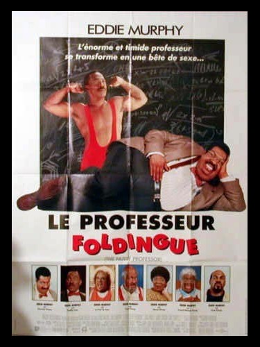 Affiche du film LE PROFESSEUR FOLDINGUE - THE NUTTY PROFESSOR