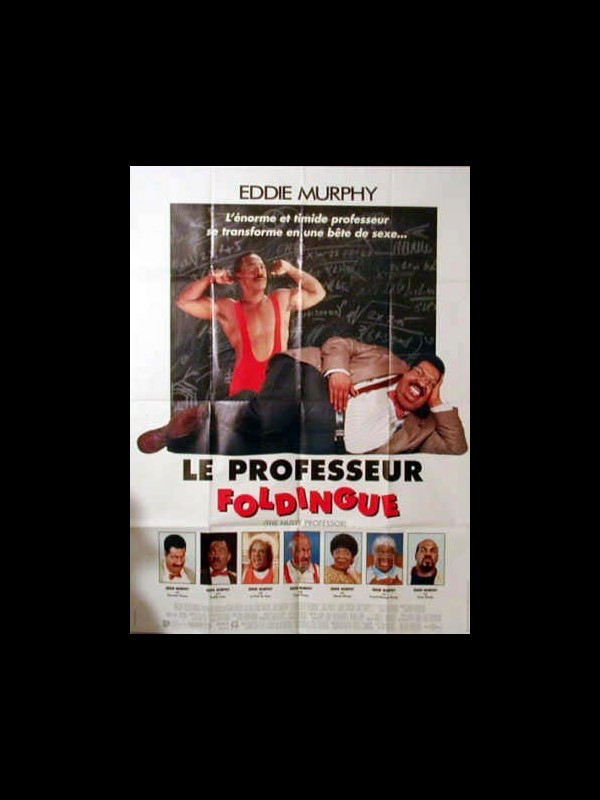 Affiche du film LE PROFESSEUR FOLDINGUE - THE NUTTY PROFESSOR