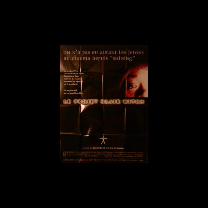 Affiche du film LE PROJET BLAIR WITCH THE BLAIR WITCH PROJECT CINEMAFFICHE
