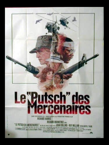 Affiche du film LE PUTSCH DES MERCENAIRES - Titre original : GAME FOR VULTURES