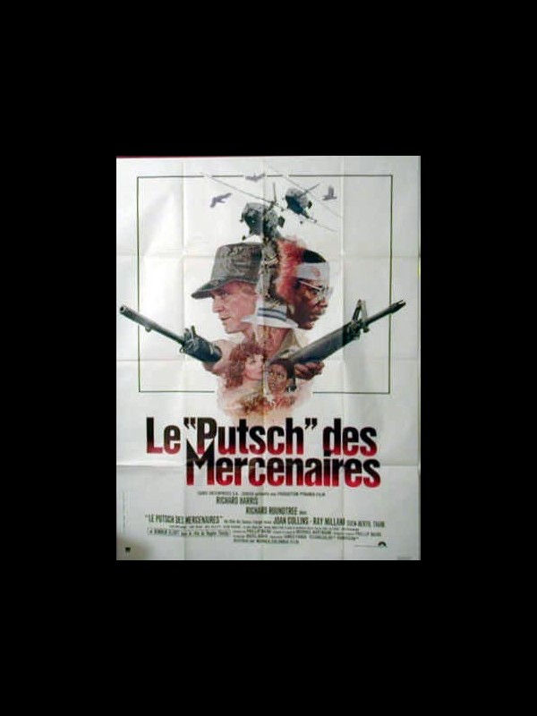Affiche du film LE PUTSCH DES MERCENAIRES - Titre original : GAME FOR VULTURES