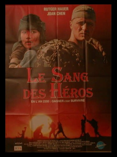 Affiche du film LE SANG DES HEROS - Titre original : THE BLOOD OF HEROES
