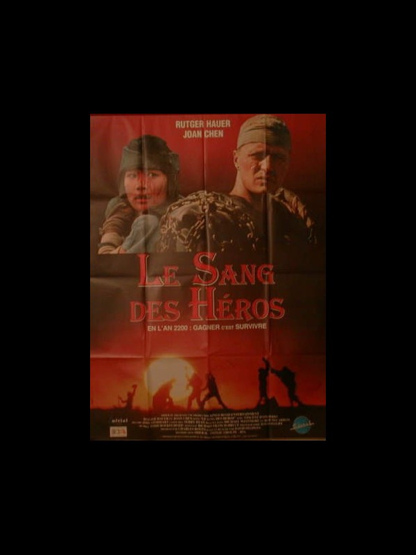 Affiche du film LE SANG DES HEROS - Titre original : THE BLOOD OF HEROES