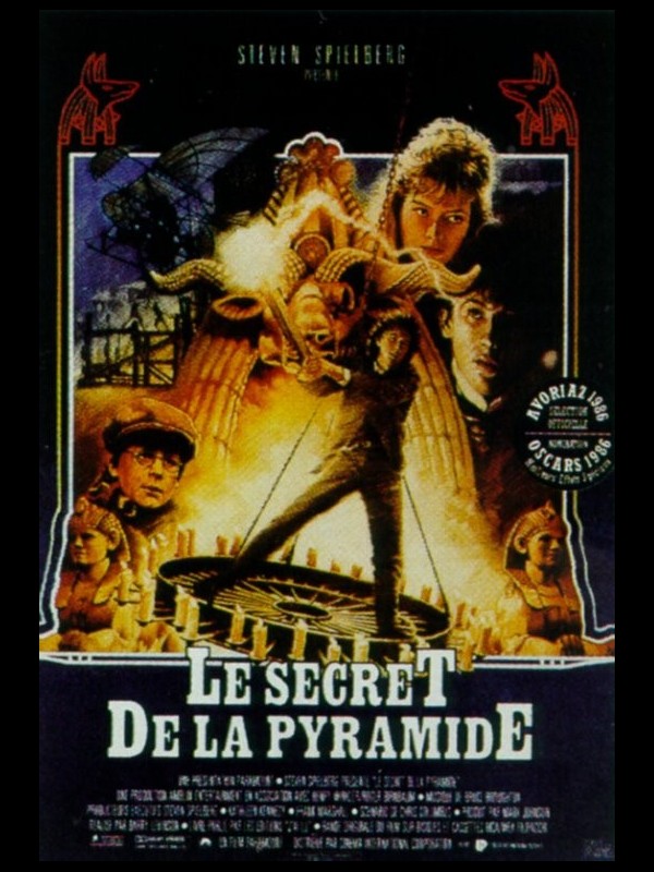 Affiche du film LE SECRET DE LA PYRAMIDE - YOUNG SHERLOCK HOLMES