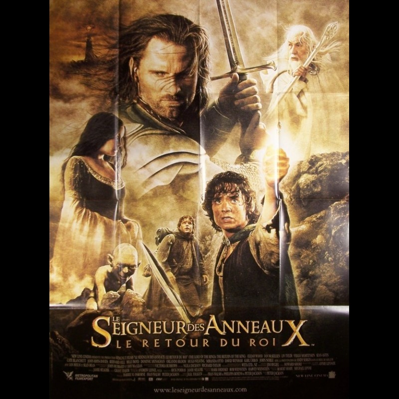 Le Seigneur Des Anneaux Le Retour Du Roi Durée Affiche du film LE SEIGNEUR DES ANNEAUX : LE RETOUR DU ROI 3 - LORD OF