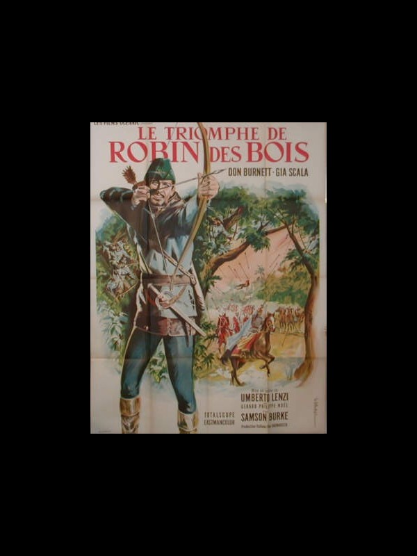 Affiche du film LE TRIOMPHE DE ROBIN DES BOIS - IL TRIONFO DI ROBIN HOOD