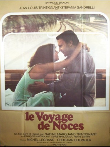 Affiche du film LE VOYAGE DE NOCES