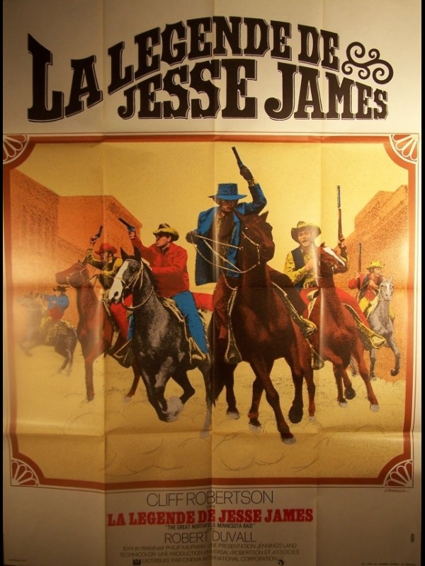 Affiche du film LEGENDE DE JESSE JAMES (LA) - THE GREAT NORTHFIELD