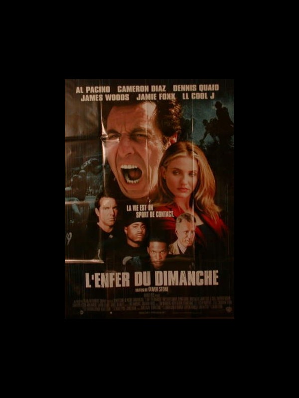 Affiche du film L'ENFER DU DIMANCHE - ANY GIVEN SUNDAY
