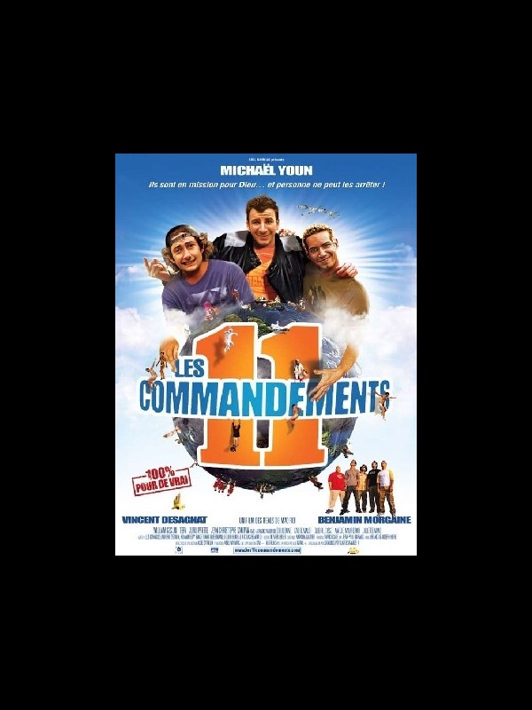 Affiche du film LES 11 COMMANDEMENTS
