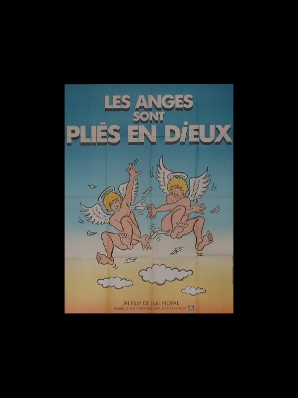 Affiche du film LES ANGES SONT PLIES EN DIEUX