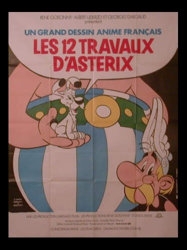 Affiche du film LES DOUZES TRAVAUX D'ASTERIX