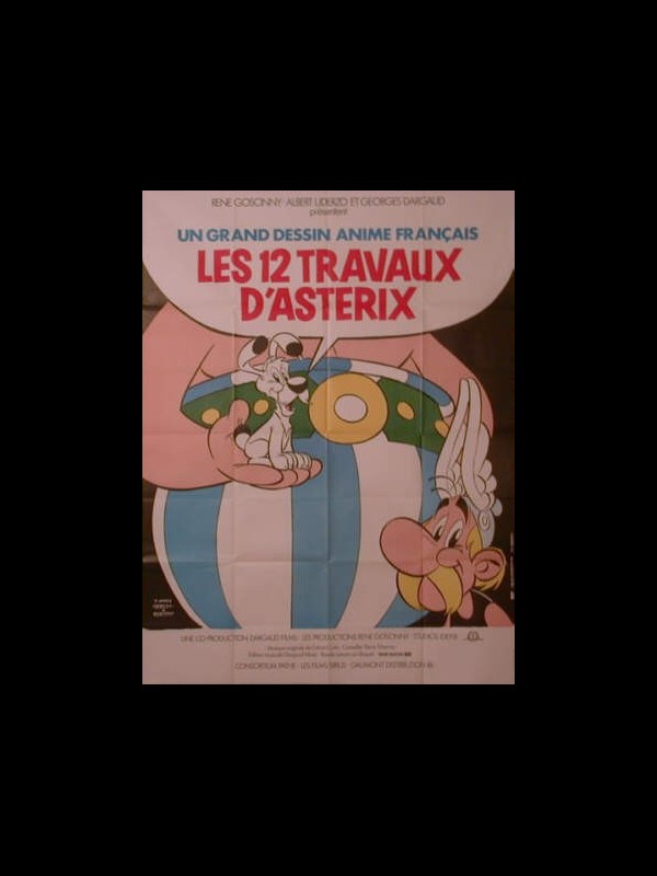 Affiche du film LES DOUZES TRAVAUX D'ASTERIX