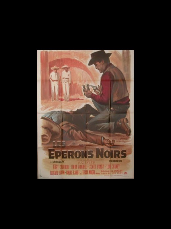 Affiche du film LES EPERONS NOIRS
