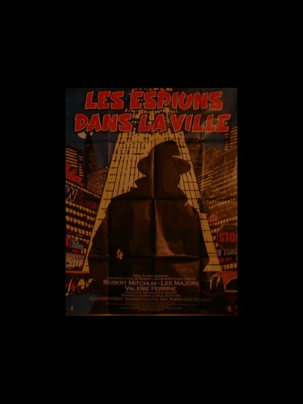 Affiche du film LES ESPIONS DANS LA VILLE - AGANCY