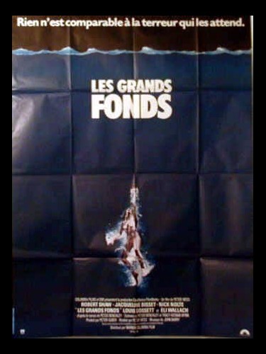 Affiche du film LES GRANDS FONDS - Titre original : THE DEEP