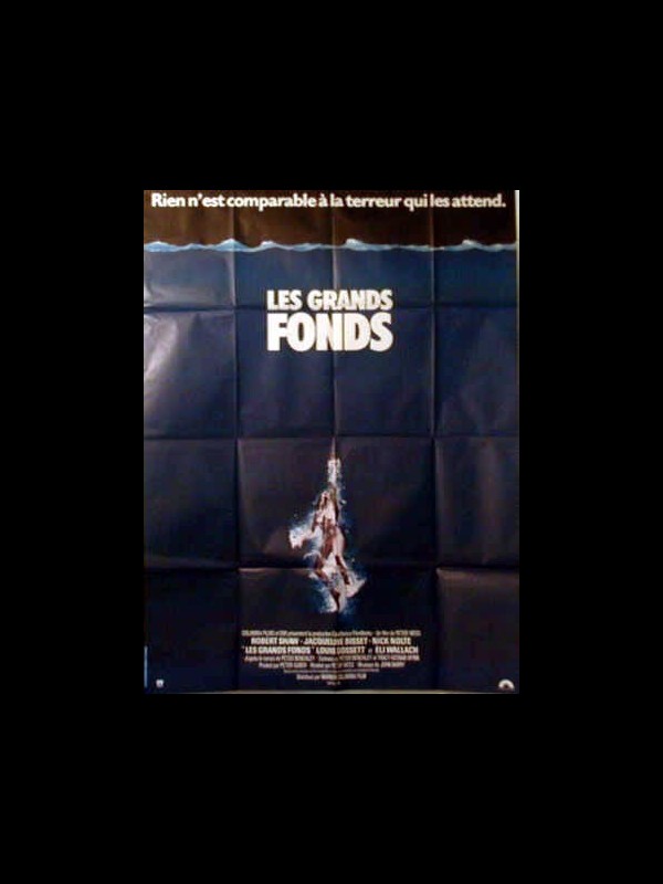 Affiche du film LES GRANDS FONDS - THE DEEP