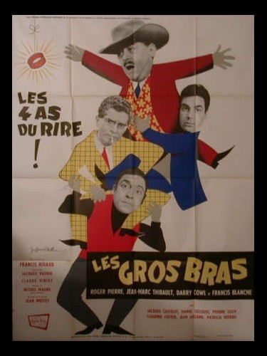 Affiche du film LES GROS BRAS