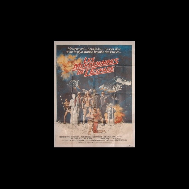 Les Mercenaires De L Espace Film Affiche du film LES MERCENAIRES DE L'ESPACE - CINEMAFFICHE