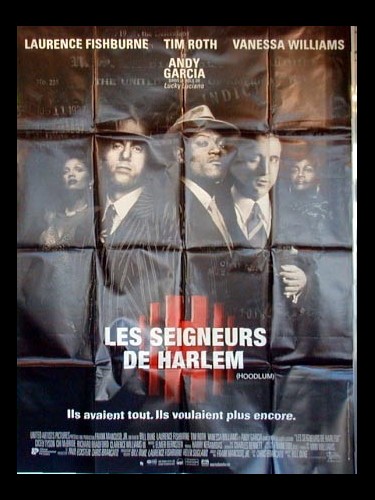 Affiche du film LES SEIGNEURS DE HARLEM - Titre original : HOODLUM