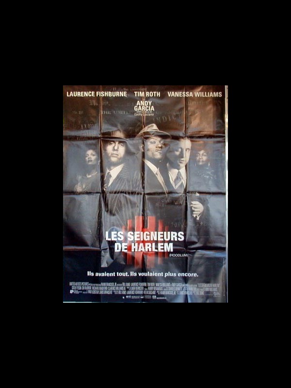 Affiche du film LES SEIGNEURS DE HARLEM - HOODLUM