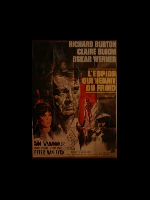 Affiche du film L'ESPION QUI VENAIT DU FROID - THE SPY WHO CAME IN FROM THE COLD