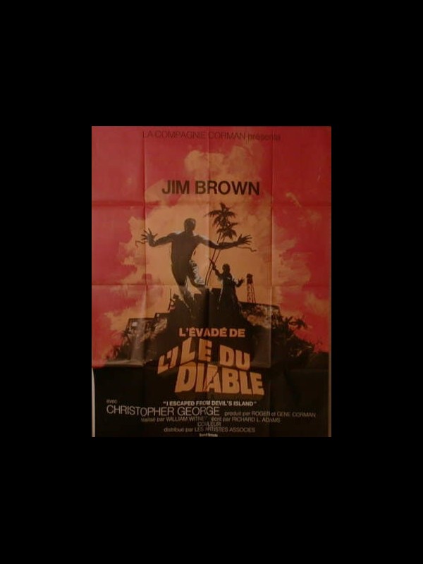 Affiche du film L'EVADE DE L'ILE DU DIABLE - I ESCAPED FROM DEVIL'S