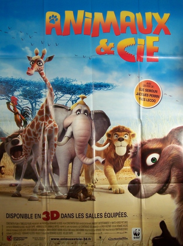 Affiche du film ANIMAUX ET CIE - ANIMALS UNITED - CINEMAFFICHE