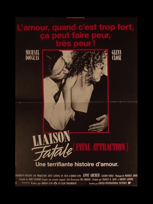 Affiche du film LIAISON FATALE - FATAL ATTRACTION