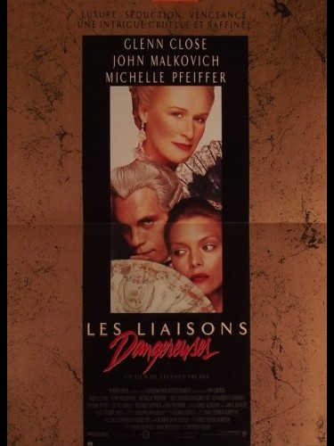 Affiche du film LIAISONS DANGEREUSES (LES) - DANGEROUS LIAISONS