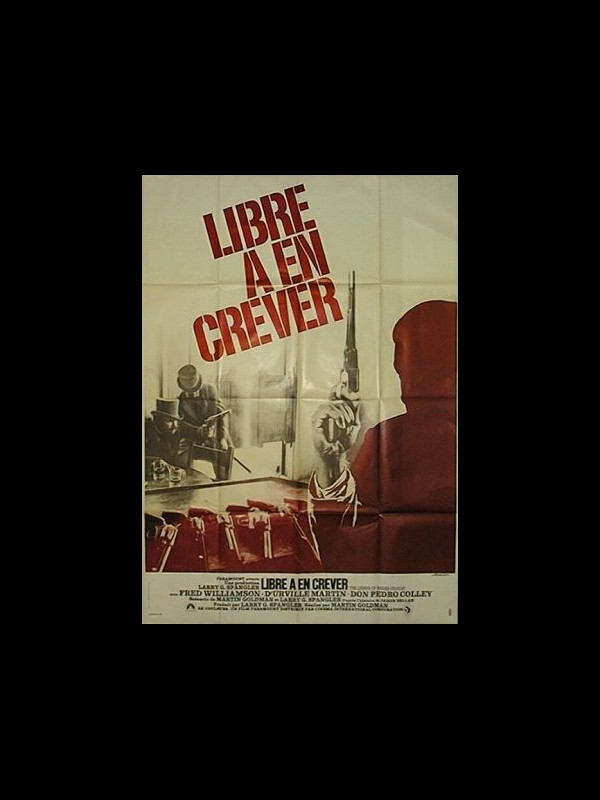 Affiche du film LIBRE A EN CREVER - THE LEGEND OF NIGGER