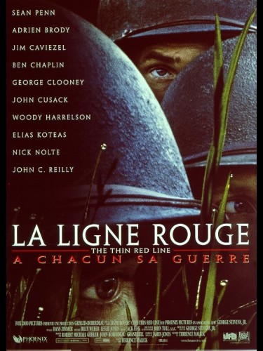Affiche du film LIGNE ROUGE (LA) - THE THIN RED LINE