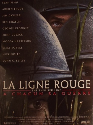 Affiche du film LIGNE ROUGE (LA) - THE THIN RED LINE